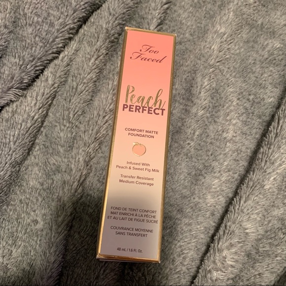 Too Faced Other - Too faced peach perfect matte foundation chai NEW